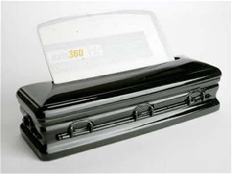 Casket Business Card Holder .